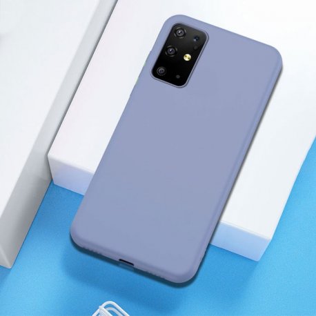 Funda Samsung Galaxy A51 Silicona Liquida Suave azul