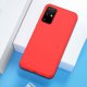 Funda Samsung Galaxy A51 Silicona Liquida Suave Roja