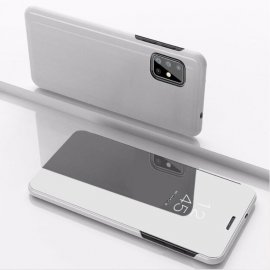 Funda Smart Translucida Samsung Galaxy A51 Gris Espejo