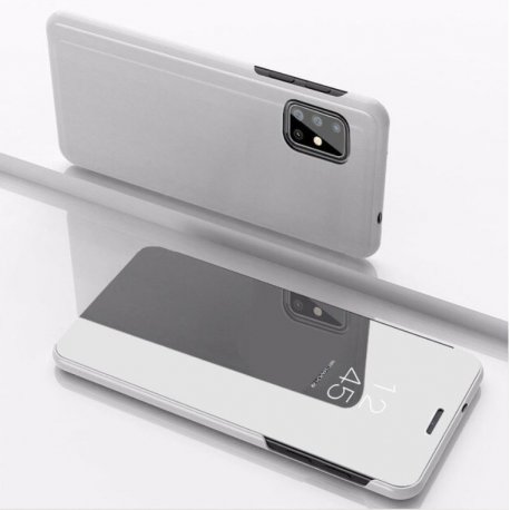 Funda Smart Translucida Samsung Galaxy A51 Gris Espejo