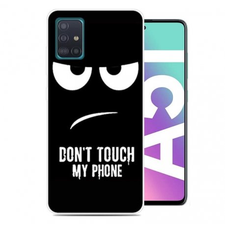 Funda Samsung Galaxy A51 TPU Dibujo Enfado