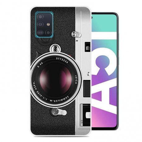 Funda Samsung Galaxy A51 TPU Dibujo Camera