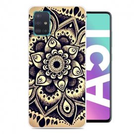 Funda Samsung Galaxy A51 TPU Dibujo Flor