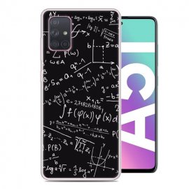 Funda Samsung Galaxy A51 TPU Dibujo Formulas