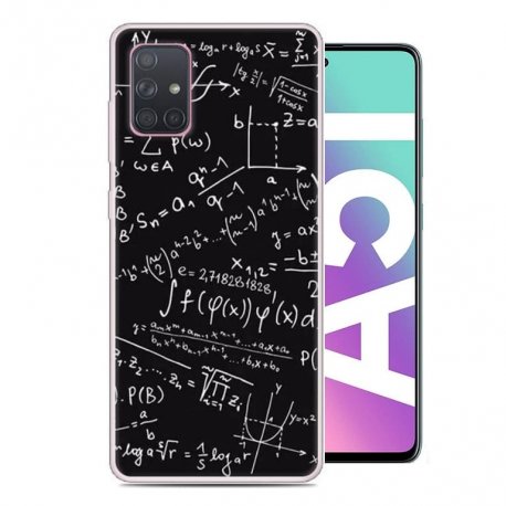 Funda Samsung Galaxy A51 TPU Dibujo Formulas