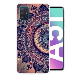 Funda Samsung Galaxy A51 TPU Dibujo Mandala 2