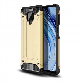 Funda Xiaomi Redmi Note 9 Pro Shock Resistente Dorada