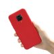 Carcasa Xiaomi Redmi Note 9 Pro Suave roja Mate