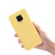 Carcasa Xiaomi Redmi Note 9 Pro Suave Amarilla Mate