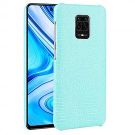 Carcasa Xiaomi Redmi Note 9 Pro Cocodrilo Turquesa