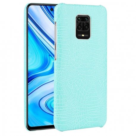 Carcasa Xiaomi Redmi Note 9 Pro Cocodrilo Turquesa