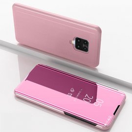 Funda Xiaomi Redmi Note 9 Pro libro Smart Rosa