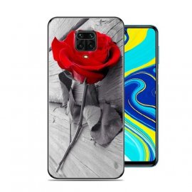 Funda Xiaomi Redmi Note 9 PRO TPU Dibujo Rosa