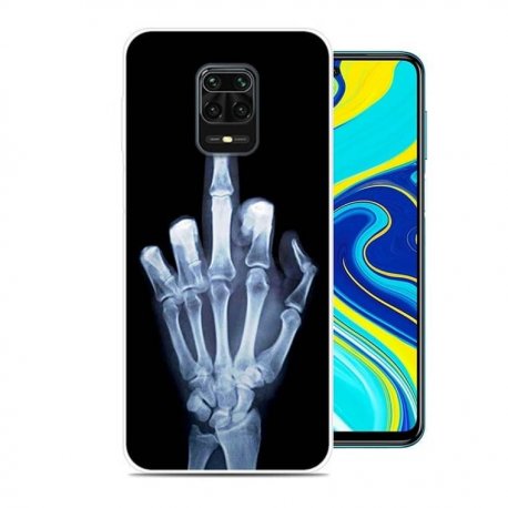Funda Xiaomi Redmi Note 9 PRO TPU Dibujo Mano