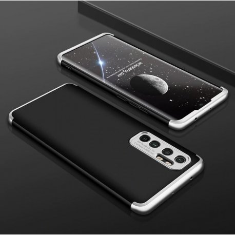 Funda 360 Xiaomi Mi Note 10 Lite Negra y Gris