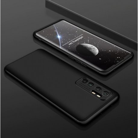 Funda 360 Xiaomi Mi Note 10 Lite Negra y Gris