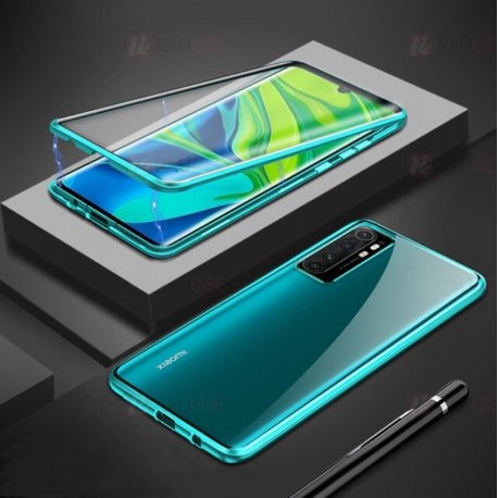 Funda Cubretodo Xiaomi Mi Note 10 Lite Magnetica Verde
