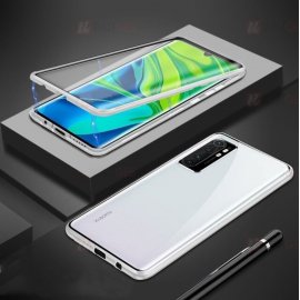 Funda Cubretodo Xiaomi Mi Note 10 Lite Magnetica Gris