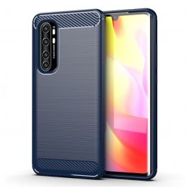 Funda Xiaomi Mi Note 10 Lite Carbono 3D Flexible Azul