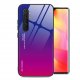 Carcasa Mi Note 10 Lite Trasera Cristal templado fucsia