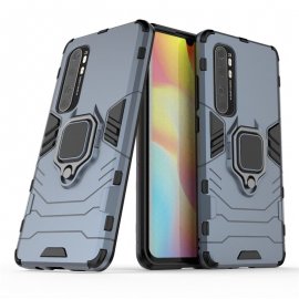 Funda Xiaomi Mi Note 10 Lite IShock Resistante con anilla Gris