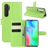Funda Cartera Xiaomi Mi Note 10 Lite Estuche Cuero Verde