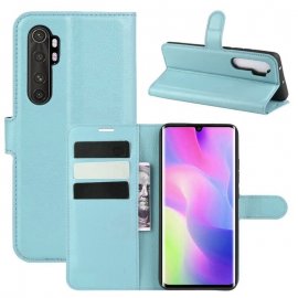 Funda Cartera Xiaomi Mi Note 10 Lite Estuche Cuero Azul
