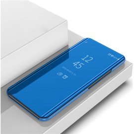 Funda Xiaomi Mi Note 10 Lite Smart libro Espejo Azul