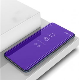 Funda Xiaomi Mi Note 10 Lite Smart libro Espejo Lila