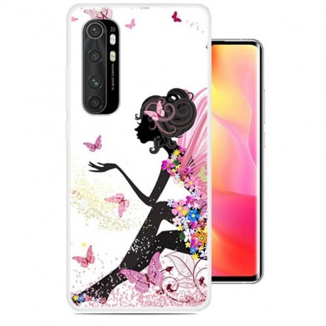Funda silicona Xiaomi Mi Note 10 Lite Dibujo Hada