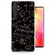 Funda silicona Xiaomi Mi Note 10 Lite Dibujo Formulas