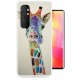 Funda silicona Xiaomi Mi Note 10 Lite Dibujo Jirafa