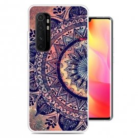 Funda silicona Xiaomi Mi Note 10 Lite Dibujo Mandala