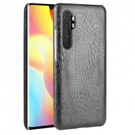 Funda Xiaomi Mi Note 10 Lite Cocodrilo Negra
