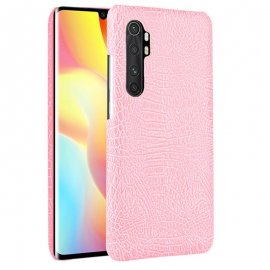 Funda Xiaomi Mi Note 10 Lite Cocodrilo Rosa