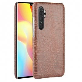 Funda Xiaomi Mi Note 10 Lite Cocodrilo Marron