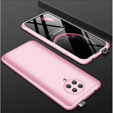 Funda 360 Xiaomi Pocophone F2 Pro Oro Rosa