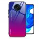 Carcasa Pocophone F2 Pro silicona y Cristal templado Fucsia