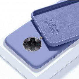 Carcasa Xiaomi Pocophone F2 Pro silicona suave Azul