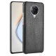 Carcasa Xiaomi Pocophone F2 Pro Cuero Estilo Cocodrilo negra