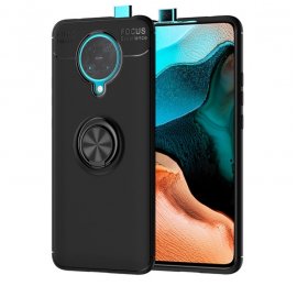 Funda Pocophone Poco F2 Pro Anillo y Magnetica Negra