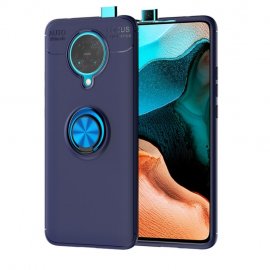 Funda Pocophone Poco F2 Pro Anillo y Magnetica Azul