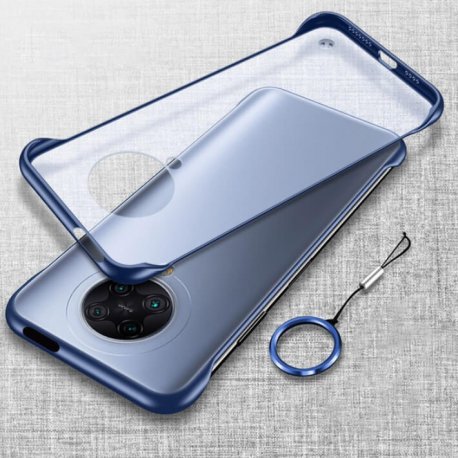 Funda Poco Pocophone F2 Pro Azul Esquinas Delgada