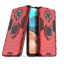 Funda Pocophone Poco F2 Pro IShock Resistante con anilla Roja