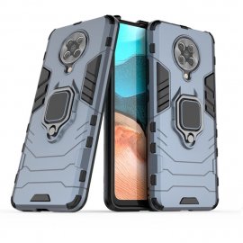 Funda Pocophone Poco F2 Pro IShock Resistante con anilla Gris