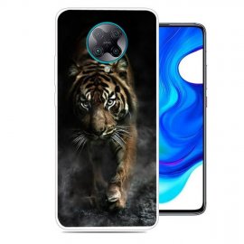Funda Pocophone F2 Pro TPU Dibujo Felino