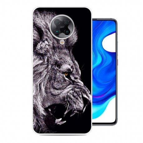 Funda Pocophone F2 Pro TPU Dibujo Leon