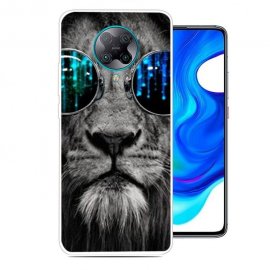 Funda Pocophone F2 Pro TPU Dibujo Gafitas