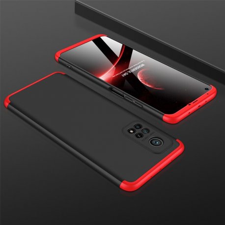 Funda Completa Xiaomi Mi 10T y MI 10T PRO Negra y Roja 360