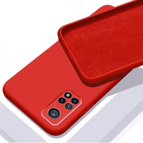 Funda Xiaomi Mi 10T y Mi 10T PRO Suave Roja